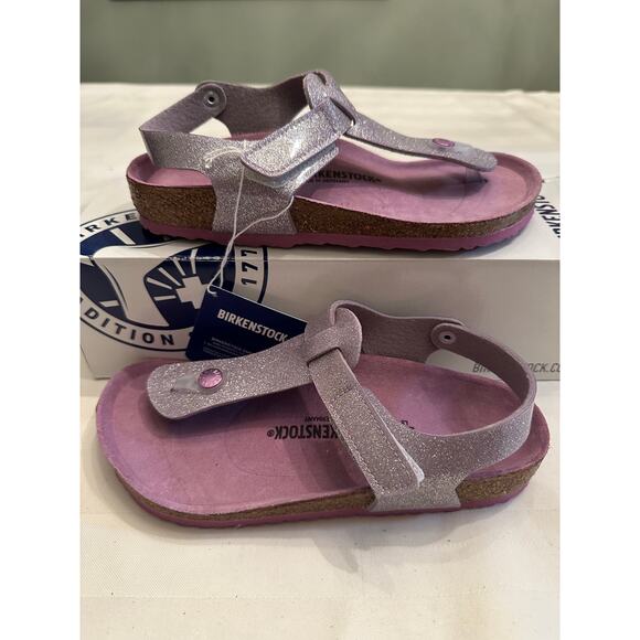 Birkenstock Kids Kairo HL Sandals Size 3 UK 34 Magic Galaxy Lavender - Picture 2 of 11